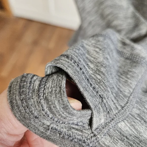 90 Degree women's large gray hoodie - Picture 3 of 6